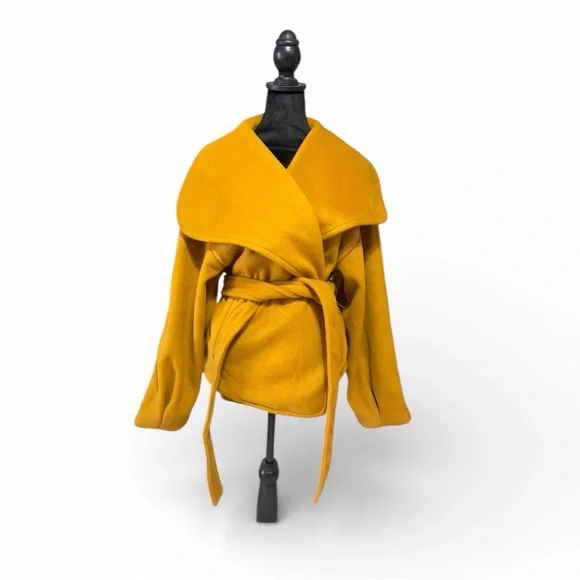 Free People Mina Jacket in the color "Narcissus" or mustard yellow, Medium, NWT - Picture 8 of 11